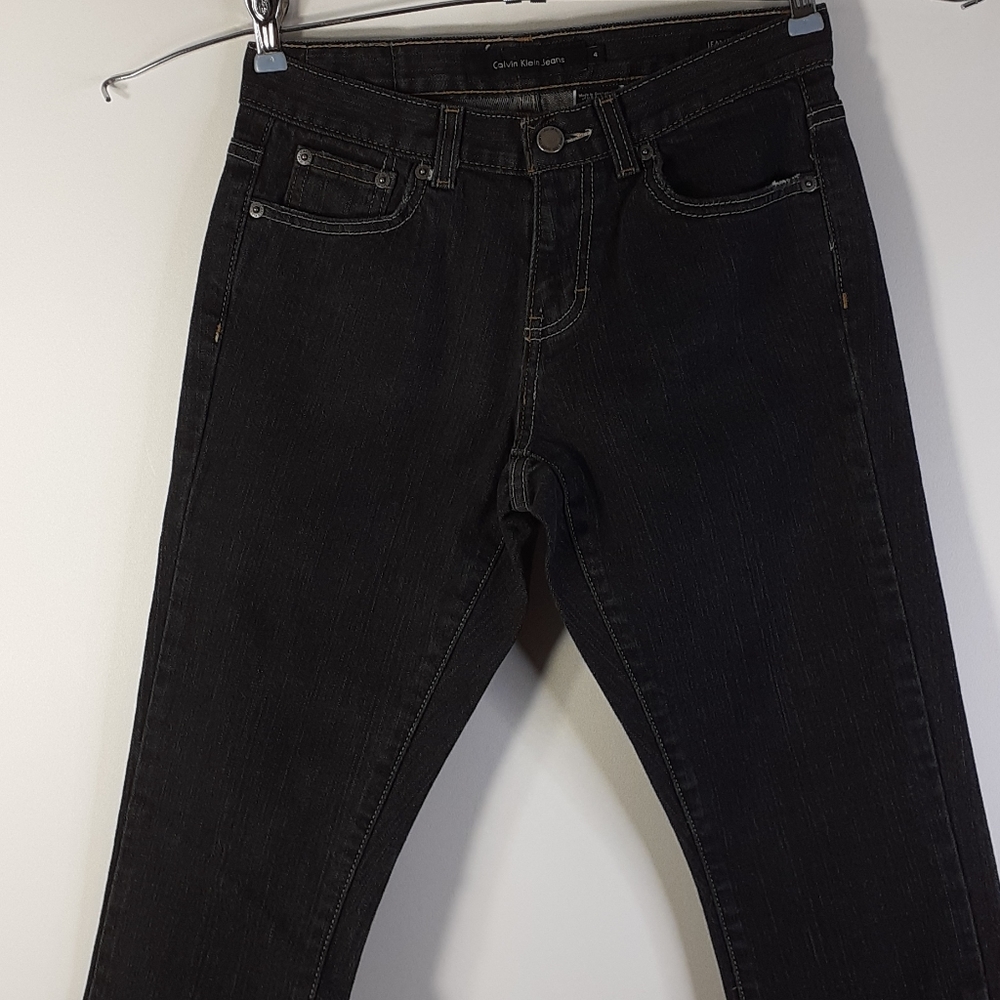 Calvin Klein Jeans Women's 4 Lean Black - Picture 3 of 16